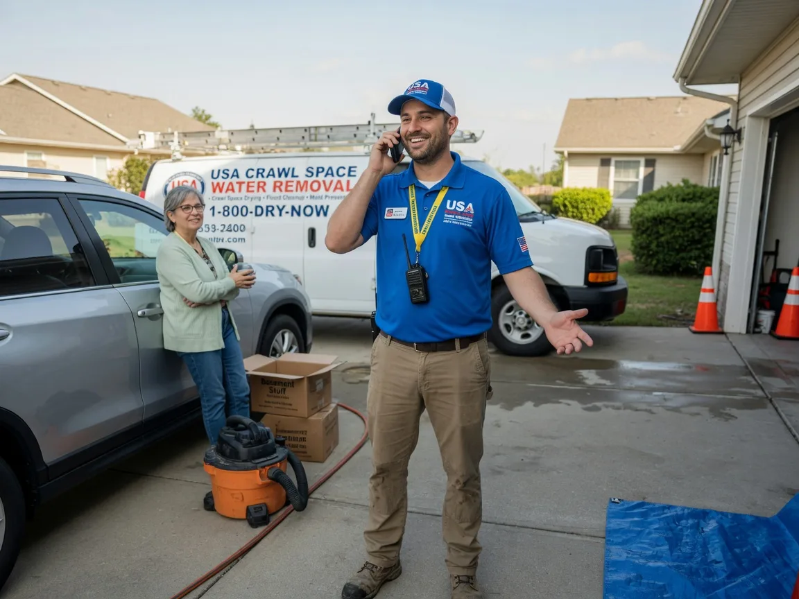 Crawl Space Water Removal Fairland, IN FAQs